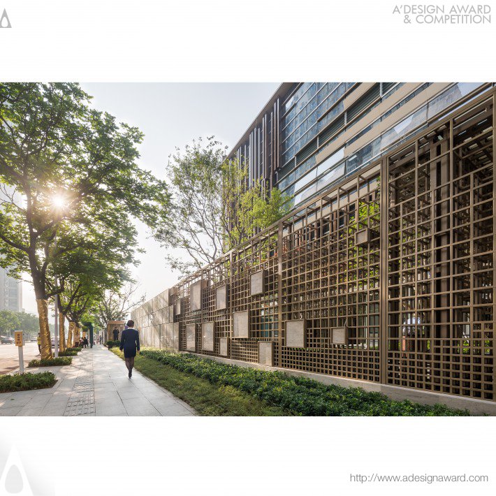 Huafa Zhuofan Center Exhibition Area by GND Jiedi Landscape Design