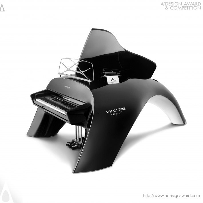 Whaletone Grand Hybrid Piano Musical Instrument by Robert Majkut