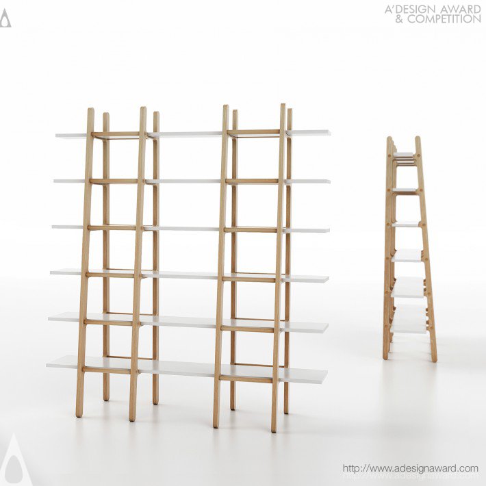 huxley039s-ladder-bookshelves-by-marc-scimé-1