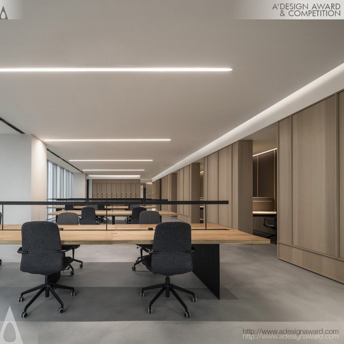 Shanghai Bohua Tower 55f Office by Bill Yen