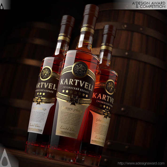 Valerii Sumilov - Kartveli Brandy Packagin Design