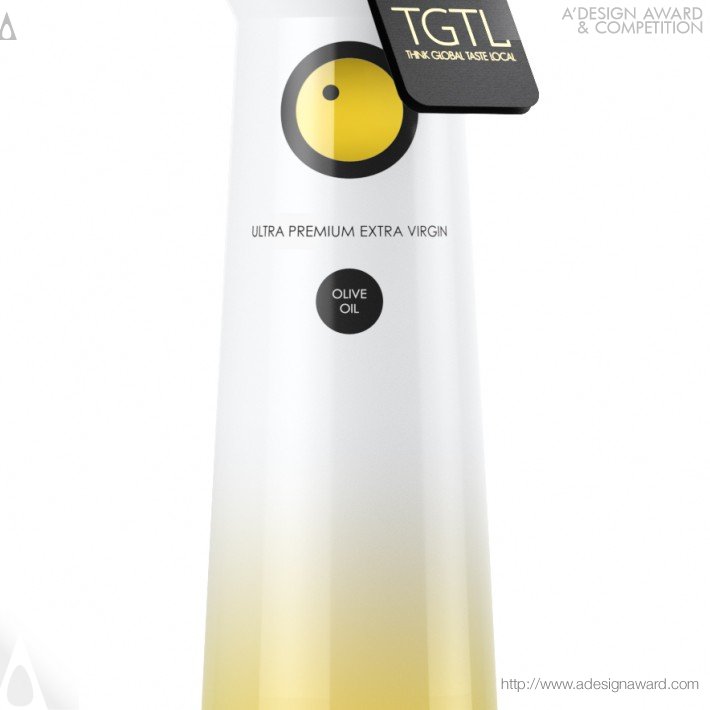 Tgtl-Extra Virgin Olive Oil Bottle Olive Oil Bottle by Guilherme Jardim