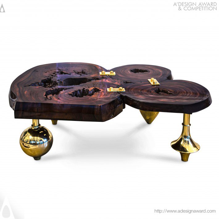 Amoeba Coffee Table by YOCA Pvt. Ltd.