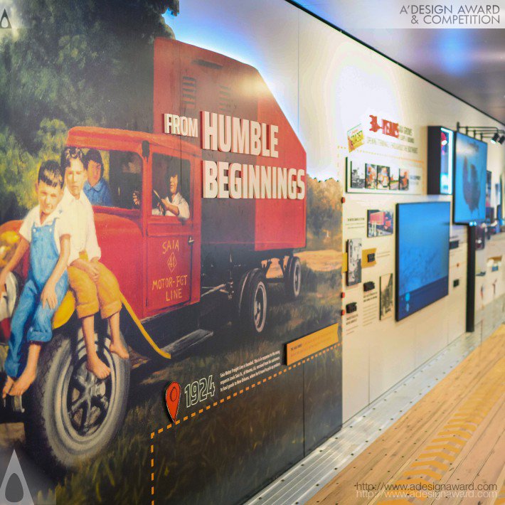 Saia 100 Year Museum Truck by YiJun Jiang