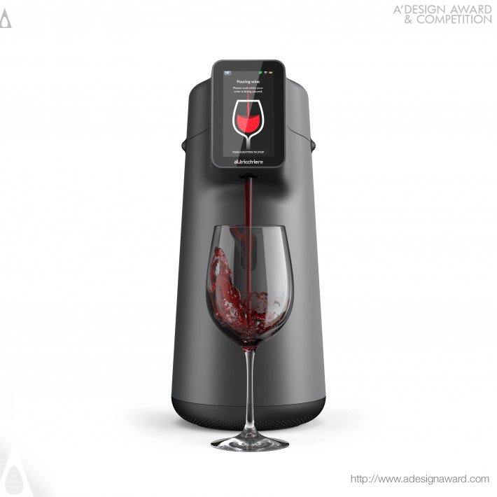 Albi Home Smart Wine Dispencer by Emanuele Pangrazi