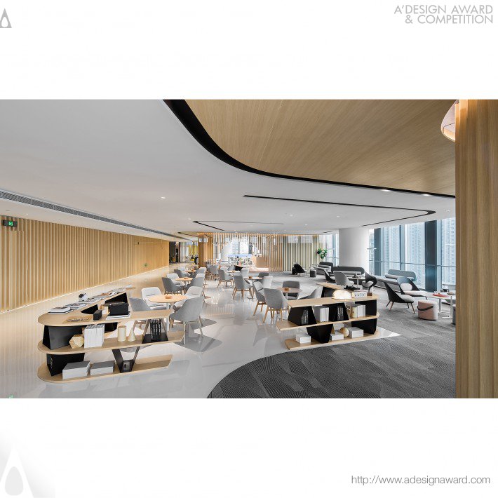 10 Degrees Design - Poly Huadu T4 Office Space