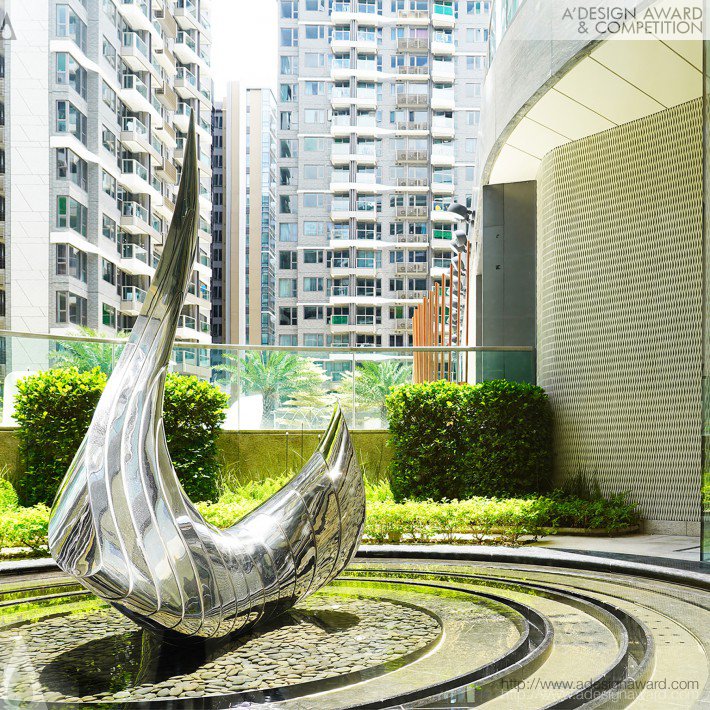 kirin+labs ltd - The Swan Installation Art Sculpture