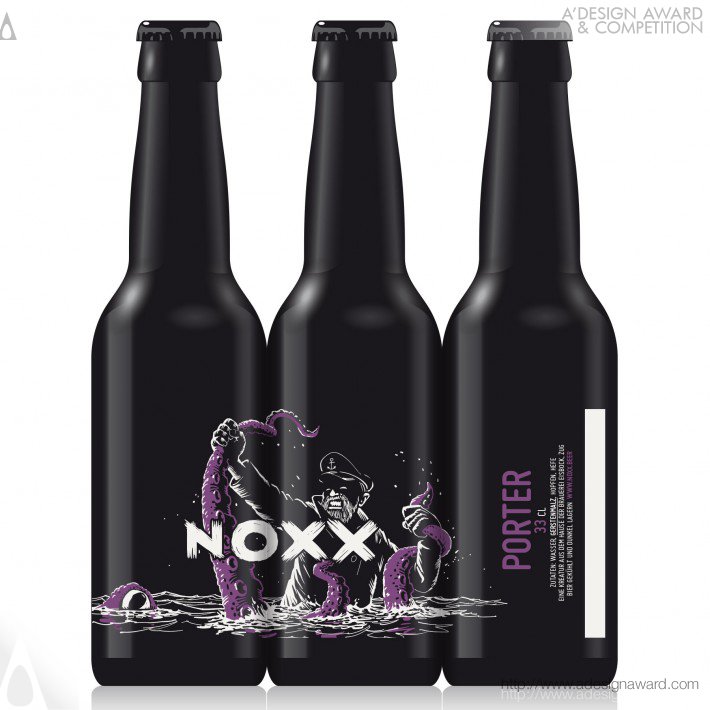 Noxx Bottle Design by Res Zinniker