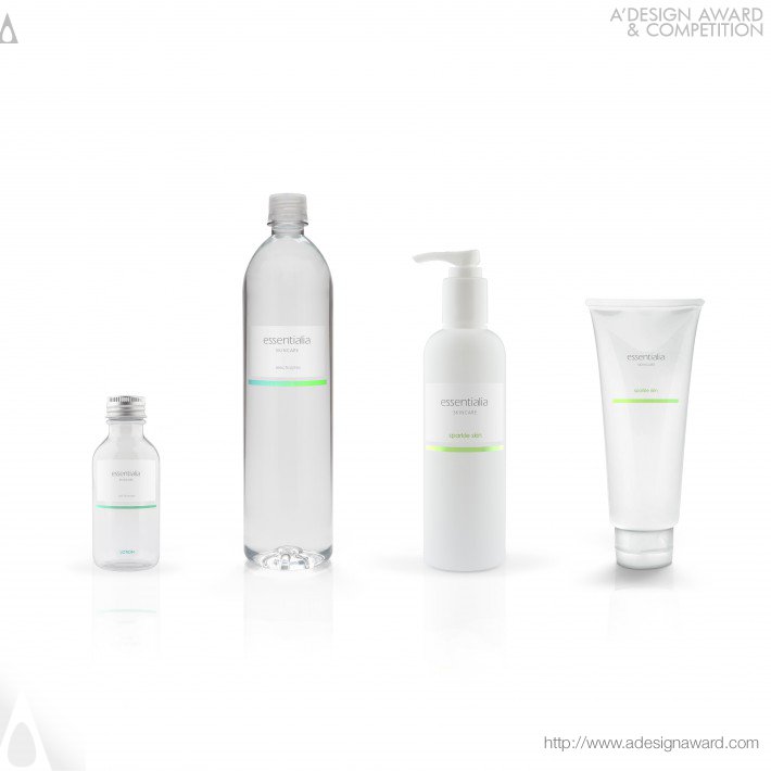 Essentialia Skincare Packaging Design by Paola Diaz Janna