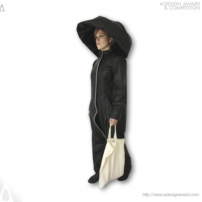 Umbrella Coat Raincoat by Athanasia Leivaditou