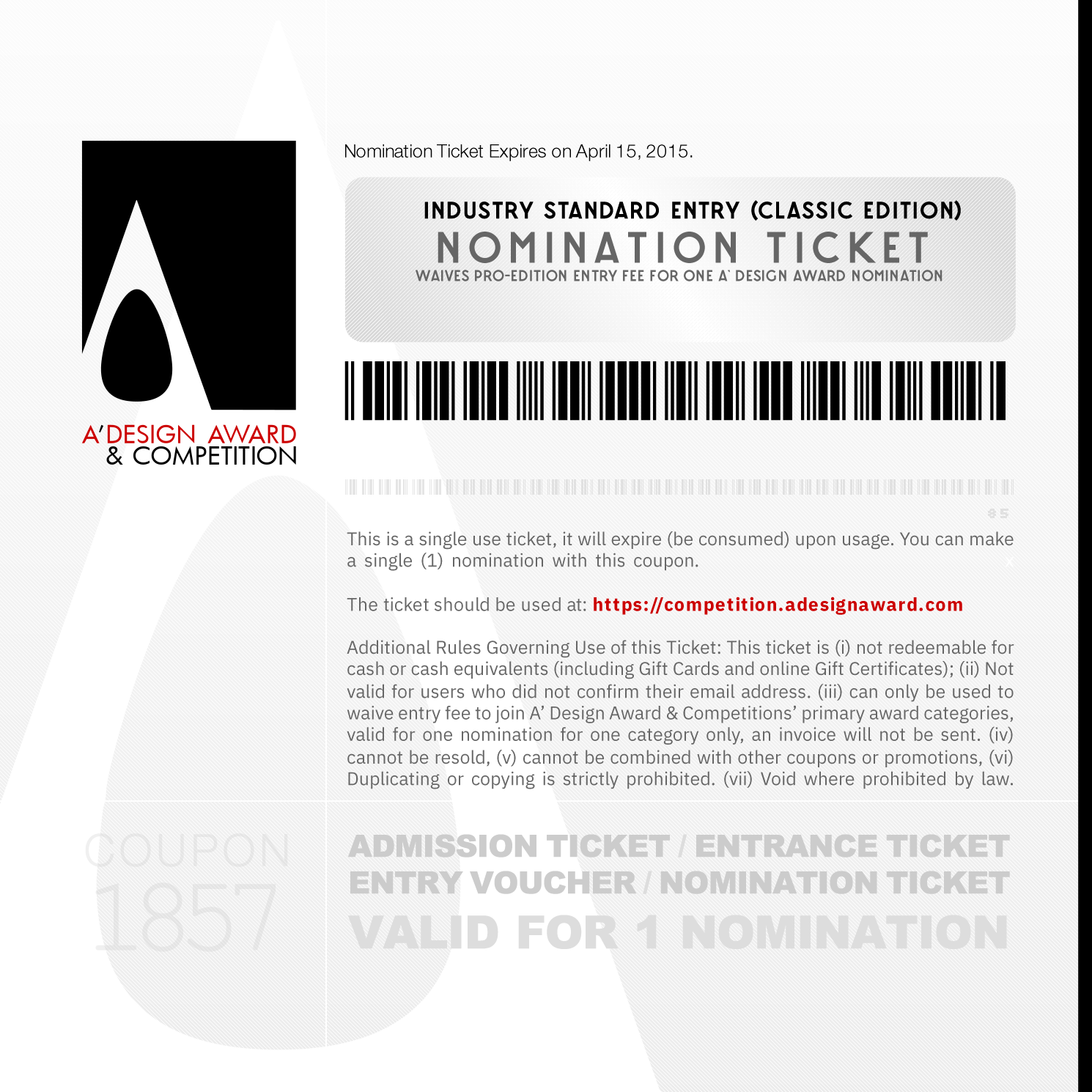 Example Submission Ticket