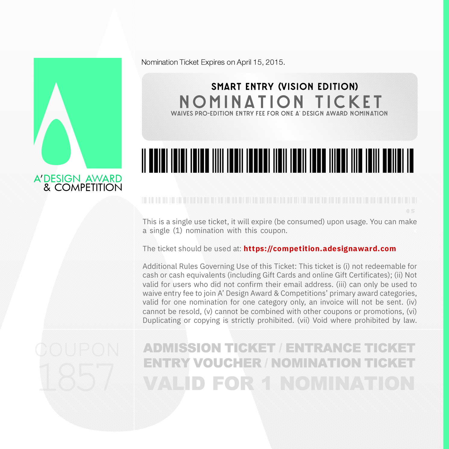 Example Submission Ticket